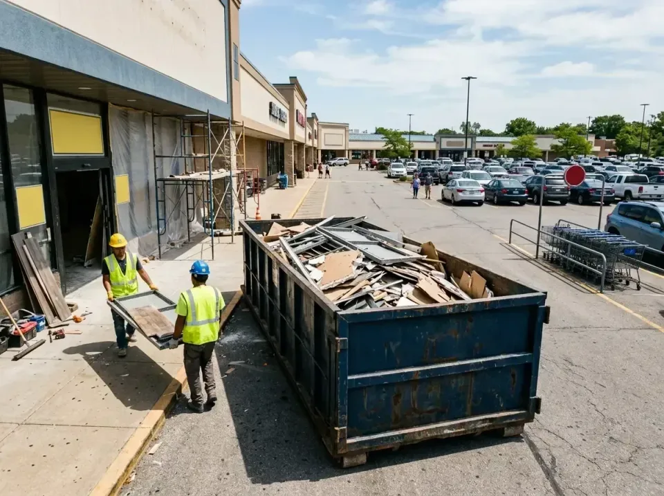 retail-store-renovation-debris-003 — frequently asked questions, Roll-off Dumpster Rentals in New Eagle, PA